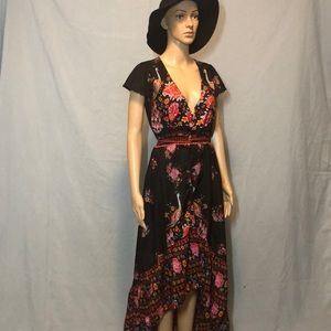 Black Floral Sundress